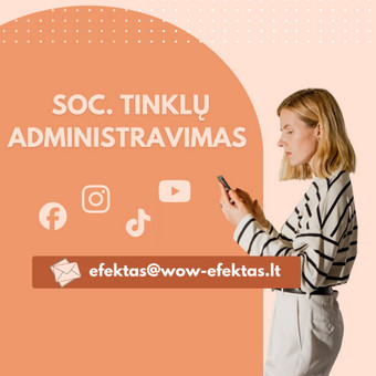Komunikacija socialiniuose tinkluose Klaipėda Efektas- Soc. tinklų agentūra nuotrauka 3