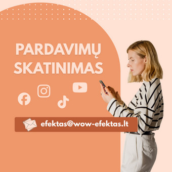 Pardavimų skatinimo strategijos rengimas Klaipėda Efektas- Soc. tinklų agentūra nuotrauka 1