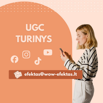 UGC turinio kūrimas: produktai ir paslaugos Klaipėda Efektas- Soc. tinklų agentūra nuotrauka 7