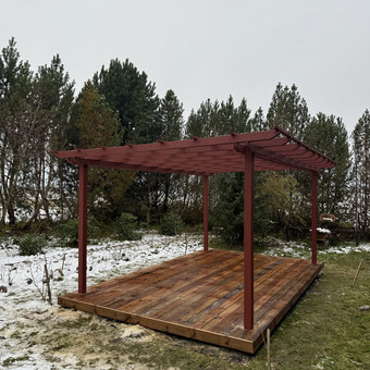 Pavėsinių gamyba, statymas Klaipėda Dėdės projektai nuotrauka 2