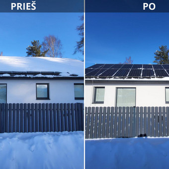 Stogų valymas ir priežiūra Kaunas K. Tarvydas nuotrauka 4