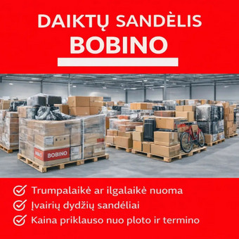 Daiktų sandėlys Kaunas UAB BOBINO komanda nuotrauka 5