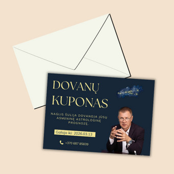 Dovanų kupono maketavimas Šiauliai Marketingwaves nuotrauka 3