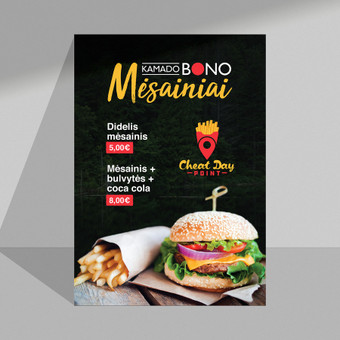 Kavinių ir restoranų meniu maketavimas Kaunas Ričardas nuotrauka 7