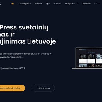 Svetainių kūrimas Vilnius Audrius Anusauskas nuotrauka 3