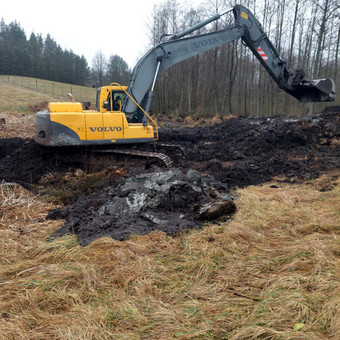 Tvenkinių, prūdų kasimas, valymas Alytus MB LANDCORAS nuotrauka 6