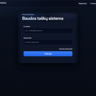 Individualių web sistemų kūrimas Kaunas Džiugas Tamošaitis nuotrauka 4