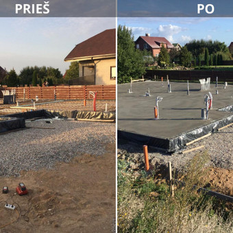 Plokštuminiai pamatai Klaipėda Minsita nuotrauka 2
