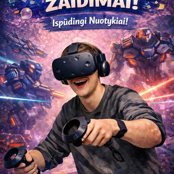 Virtualios realybės įrangos nuoma Klaipėda Rasvita Petrova nuotrauka 1