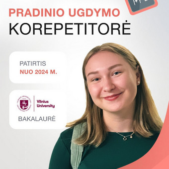 Pradinio ugdymo pamokos nuotoliu Vilnius Pasimokome.lt nuotrauka 5