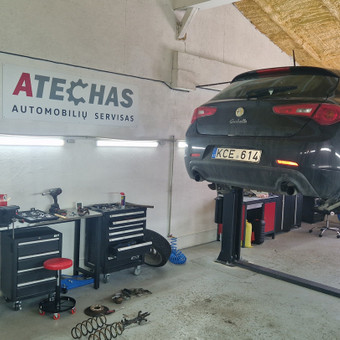 Važiuoklės, stabdžių remontas Klaipėda Atechas.lt Automobilių servisas Klaipėda nuotrauka 2