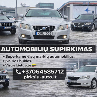 Daužtų automobilių supirkimas Vilnius MB MELGRETA nuotrauka 1