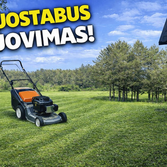 Žolės pjovimas Molėtų rajonas Sodoera MB nuotrauka 1