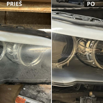 Žibintų poliravimas Kaunas Automobilių dažymas bei poliravimas nuotrauka 3