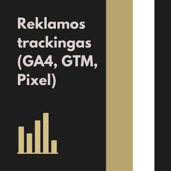 Reklamos rezultatų sekimas ir trackingas (GA4, GTM, Pixel) Kaunas Karolis Vagusevičius nuotrauka 9