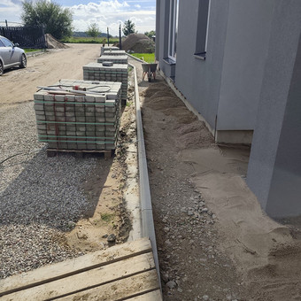 Trinkelių pagrindo paruošimas Klaipėda Pajūrio Naujakiemis nuotrauka 3