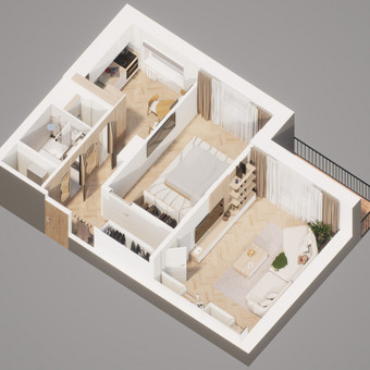3D vizualizacijų rengimas Vilnius UAB Arka projektai nuotrauka 4