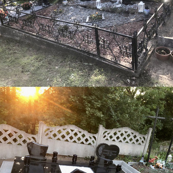 Granito plokštės kapams, dengimas Vilnius Matas nuotrauka 5