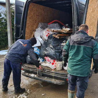 Statybinių atliekų išvežimas Vilnius Interdemo nuotrauka 1