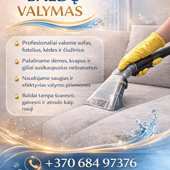 Čiužinių valymas Vilnius MB Švaros pojūtis nuotrauka 4