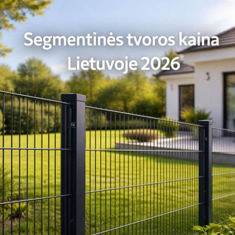 Segmentinės tvoros Šiauliai Dainius nuotrauka 3