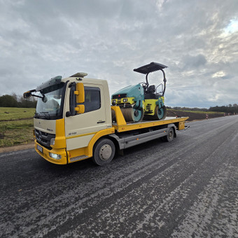 Keliu tiesimo technikos transportavimas Vilnius Mb Auto helper nuotrauka 8