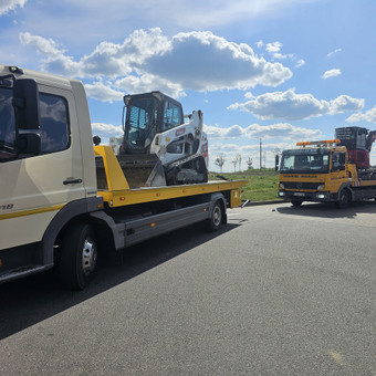 Žemes ukio technikos transportavimas Vilnius Mb Auto helper nuotrauka 7