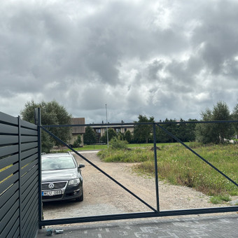 Stumdomų vartų gamyba Klaipėda NORTEX Steel, UAB nuotrauka 3