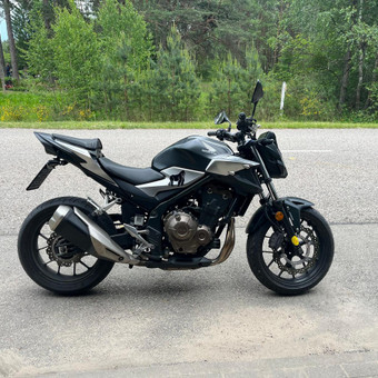 Motociklo Honda CB500FA (A2) nuoma Vilnius MotoSpot nuotrauka 11