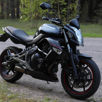 Motociklo Kawasaki ER6n (A) nuoma Vilnius MotoSpot nuotrauka 17
