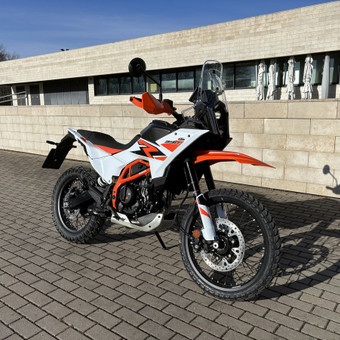 Motociklo KTM 390 Adventure R nuoma Vilnius MotoSpot nuotrauka 16