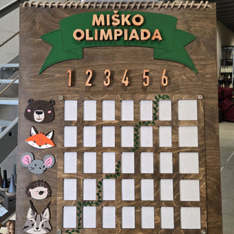 Išleistuvių žaidimų turnyras vaikams "Miško olimpiada" Kaunas MB Margas miškas nuotrauka 11