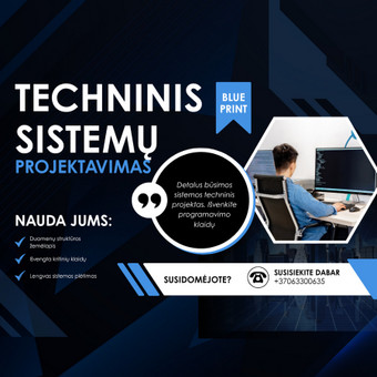 Techninis auditas ir sistemos projektavimas (Blueprint) Kaunas owl77 nuotrauka 11