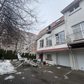 Lietaus nuvedimo sistemos Klaipėda Stogo remontas keitimas ir patikra. nuotrauka 6
