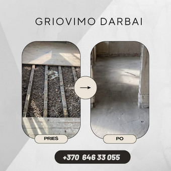 Grindų demontavimas Prienų rajonas MB VGŠ nuotrauka 3