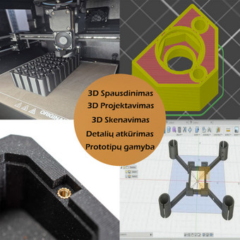 3D Spausdinimas Vilnius Arkonix nuotrauka 1