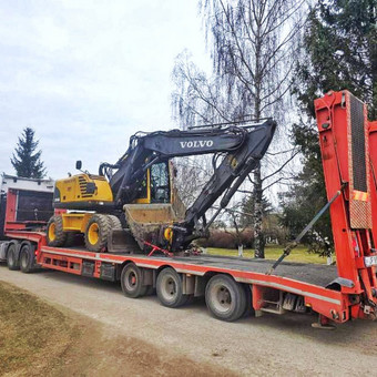Krovinių ir žemės ūkio technikos pervežimas Panevėžys Automera nuotrauka 11
