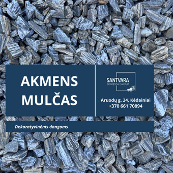 Akmens mulčias Kėdainių rajonas UAB Santvara nuotrauka 11