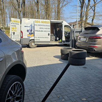 Padangų, ratų montavimas Vilnius Ratų montavimas Jūsų kieme nuotrauka 1