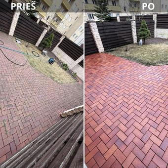 Trinkelių plovimas Jonavos rajonas Tmk Švaros Ekspertai nuotrauka 5