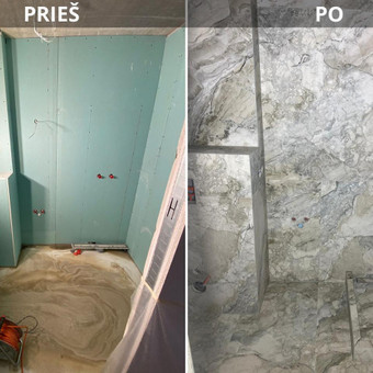 Plytelių klijavimas Kaunas Dovydas Žičkus nuotrauka 2