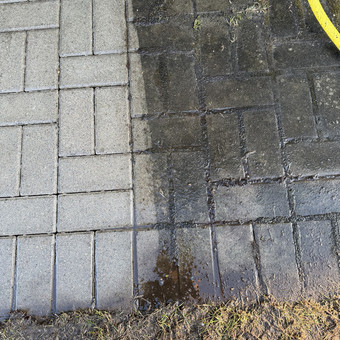 Trinkelių valymas Kaunas Step by step detailing nuotrauka 2