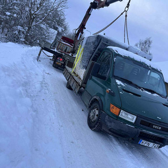 Negabaritinių krovinių gabenimas Klaipėda Benas nuotrauka 2