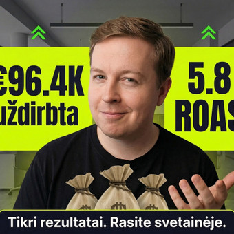 Google Ads reklama Vilnius Mantas Mereckis nuotrauka 1