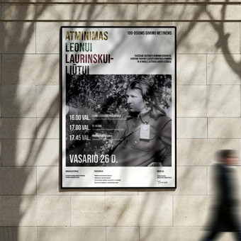 Plakatų maketavimas Tauragės rajonas Aurelija N. nuotrauka 4