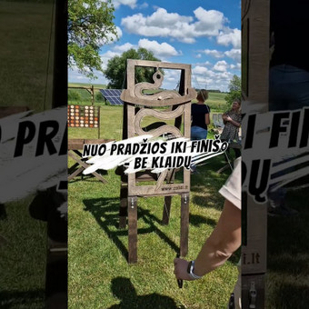 Gyvatėlė - Sunkesnė "Korys" versija Šiauliai Lauko žaidimų nuoma nuotrauka 23