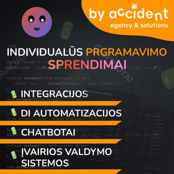 Individualūs programavimo sprendimai Klaipėda By Accident Solutions nuotrauka 9