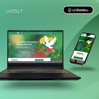 Svetainių dizainas (web design) Kaunas Unikaliau.lt nuotrauka 1