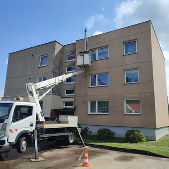 Stogo dažymas Kaunas Mantas nuotrauka 3