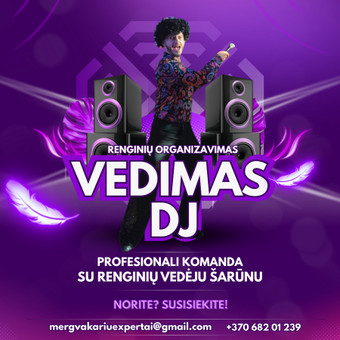 Vestuvių šventės vedimas Panevėžys Šarūnas Skestenis nuotrauka 1